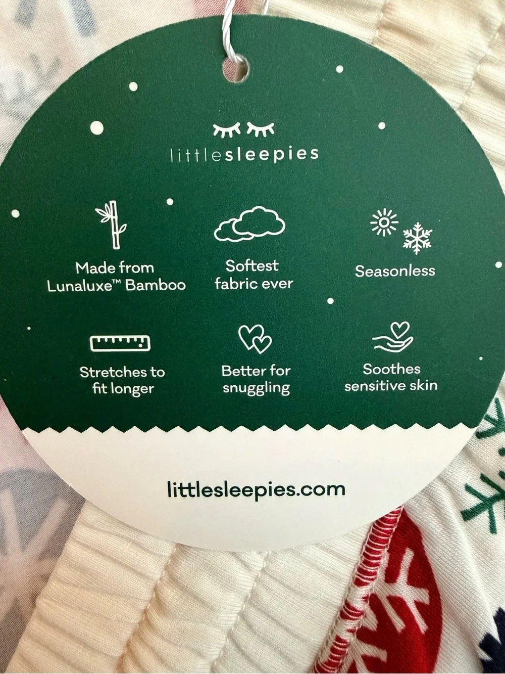 Little Sleepies Holiday Snowflake Pajama Bundle – 2 Sets – XL/2XL & 3XL